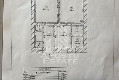 Apartament cu 3 camere decomandat în Lunei