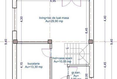 Casă cu 4 camere cu Teren 245 Mp în Central - 4