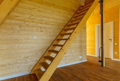 Cabana A-Frame, finisata, Smida - 9