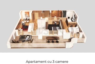 REA1021604 Pipera Luxury 1 Bedroom with Terrace - 8