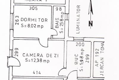 Apartament cu 2 camere nedecomandat în Tomis Nord - 9