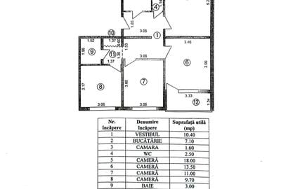 Apartament cu 4 camere decomandat, mobilat în Brâncoveanu - 1