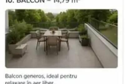 Apartament cu 3 camere semidecomandat în Pipera - 10