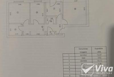 Apartament cu 3 camere decomandat în Nicolina - 14