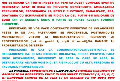 Teren pentru constructii PADURE. Vanzare Colaborare - Inchiriere - 8