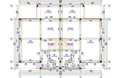 Duplex de vanzare, cu 4 camere, 100 mp+250 mp teren, zona Ipotesti - 2