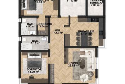 Casă cu 4 camere în Racovița - 5