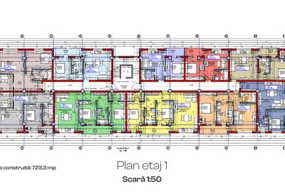Apartament cu 2 camere decomandat în Exterior Nord - 3