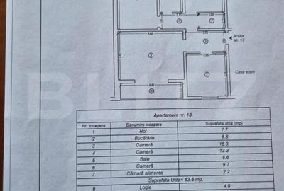 Apartament cu 3 camere decomandat în Circumvalațiunii - 1