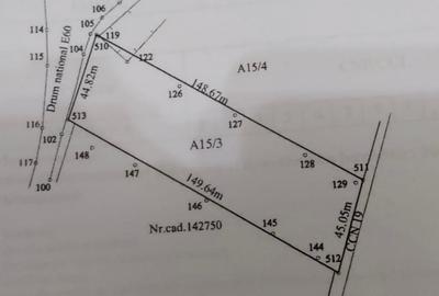 Teren Intravilan Construibil P+3 DN13 zona Hanul din Ardeal-Brasov - 3