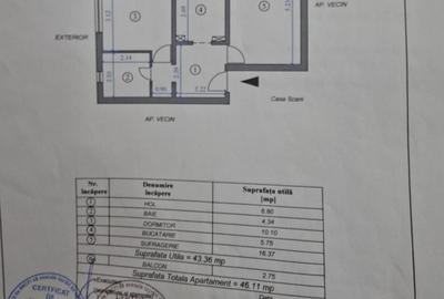 Apartament cu 2 camere decomandat în Galata - 10