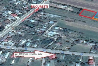 Teren - 2600 mp - Calugareni - Giurgiu - comision 0% - 3