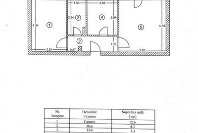 Apartament cu 2 camere decomandat, mobilat în Central - 13