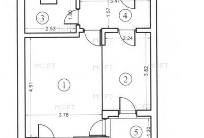 Garsonieră decomandată, mobilată în Grozăvești - 6