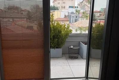 Doua camere mobilat/utilat stil industrial cu terasa zona Parc Carol - 17