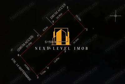 Teren de 500 mp, în Bascov