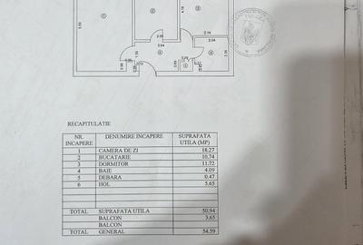 Apartament cu 2 camere în Babadag - 9