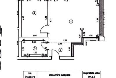 Apartament cu 2 camere semidecomandat, mobilat în Tomis Plus - 7