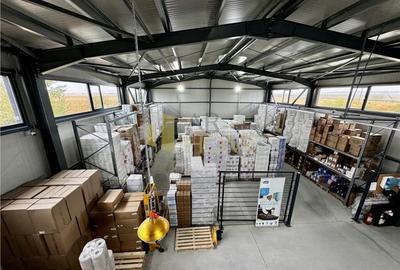 Hala industriala cu platforma betonata, in Paulestii Noi, a - 2