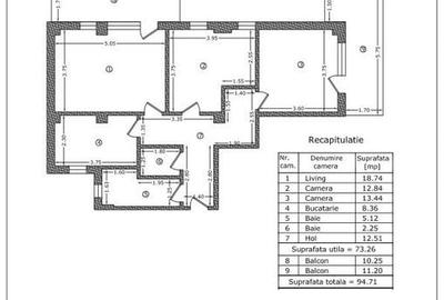 VANZARE 3 CAMERE CU PARCARE IMOBIL NOU PARC BAZILESCU - 5