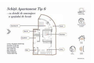 Apartament - Etaj 7 - Complex Rezidențial WHITE SEA - Navodari - 10