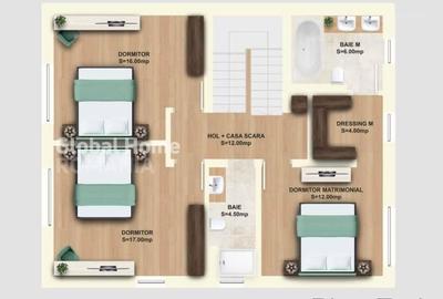 5 Min Rond Pipera | Vila Premium 5 Cam+3 Bai+400Mp Teren | Tunari - Str Decebal - 47