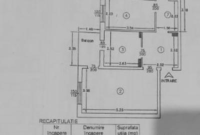 Proprietar - Vânzare apartament 3 camere Toma Cozma Iasi