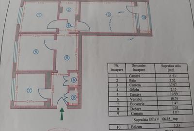 Apartament decomandat în Obor