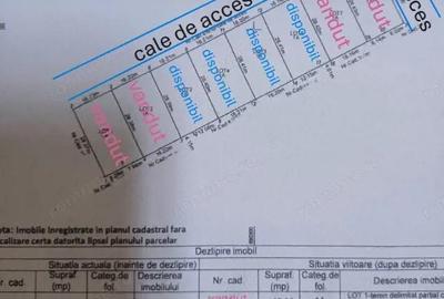 Teren de 460 mp, în Miroslava