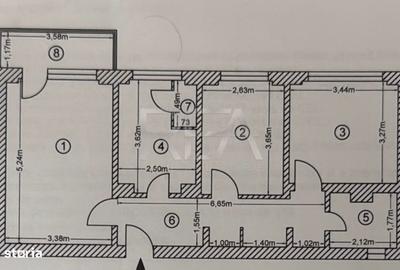 Apartament cu 3 camere decomandat în Drumul Taberei - 2
