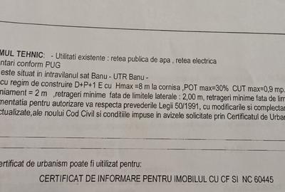 Teren agricol intravilan de 834 mp, în Central - 4