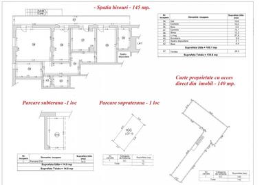Tomis Nord, spatiu ideal BIROURI, 300 mp., curte, 2 locuri parcare