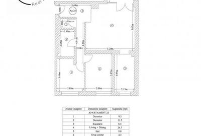 Apartament 3 camere - decomandat - zona Floreasca - 7
