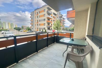 Apartament  cu 2 camere de inchiriat in zona Tractorul Coresi cu dressing,parter - 8