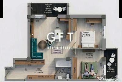 Apartament cu 3 camere decomandat în Sud - 1