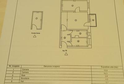 Propietar,vand apartament 2 camere semidecomandat in Constanta, Str.IL Caragiale - 8