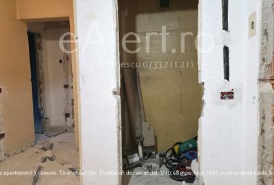 Apartament 3 camere Tineretului – renovare începută, decomandat, P. Norilor. Apartament 3 camere Tineretului – renovare începută, decomandat, P. Norilor. - 12