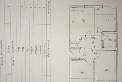 Apartament cu 3 camere decomandat în Central - 1