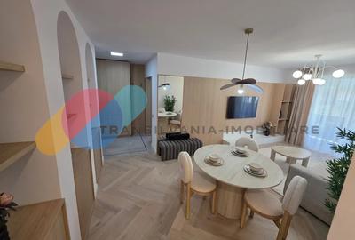Apartament cu 2 camere semidecomandat, mobilat în Iris