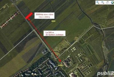 Teren de 5000 mp, în Central - 2