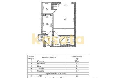 Garsonieră decomandată, mobilată în Doamna Ghica - 7