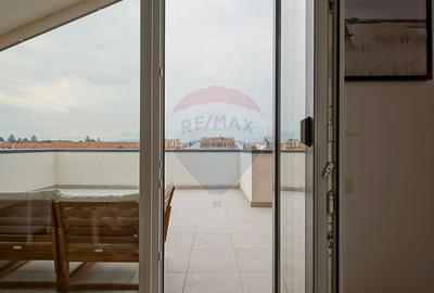 Apartament cu terasa panoramica de inchiriat Uno Brasov - 12