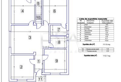 Casă individuală cu 4 camere cu Teren 420 Mp în Domnești - 3