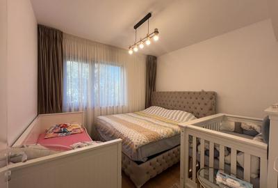 Sisesti 3 camere 73,6 mp 2 bai 2 balcone mobilat/utilat 6 min metrou - 15