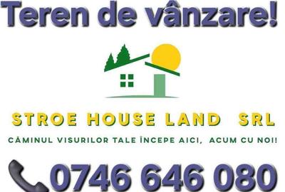 Teren de 1900 mp, în Uric