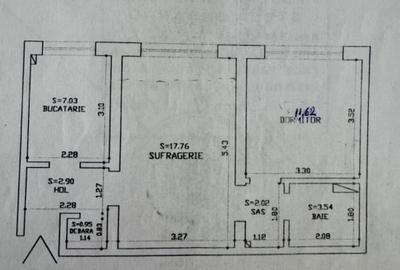 Apartament cu 2 camere semidecomandat în Podu Roș - 8