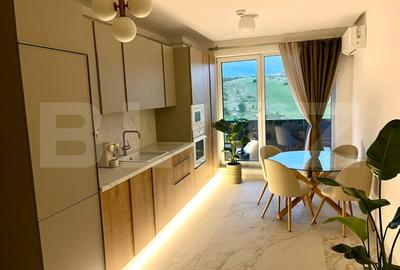 Investitie! Apartament de lux, 2 camere, langa aeroport cu parcare subterana - 1