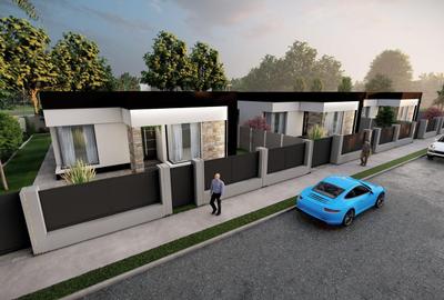 Casa individuala - 4 camere 2 bai - teren 371 mp - 1