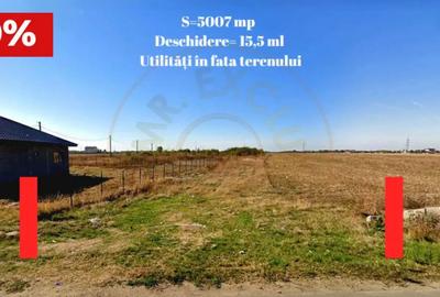 Teren de 5007 mp, în Periș