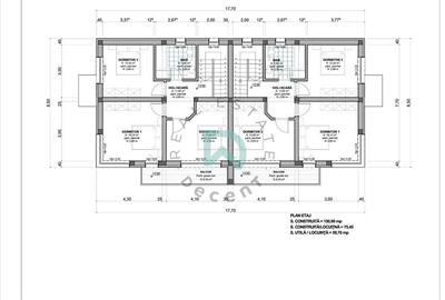 Casă individuală cu 4 camere cu Teren 330 Mp în Central - 18